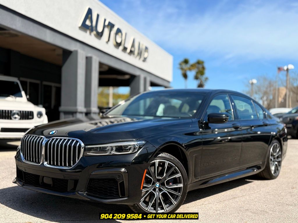 Black Sapphire Metallic 2020 BMW 7 Series Sedan Rear-Wheel Drive 8-Speed Automatic