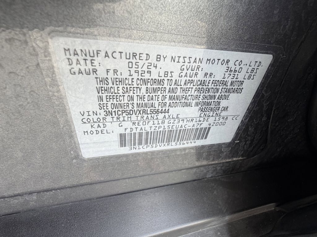 used 2024 Nissan Kicks car, priced at $18,995