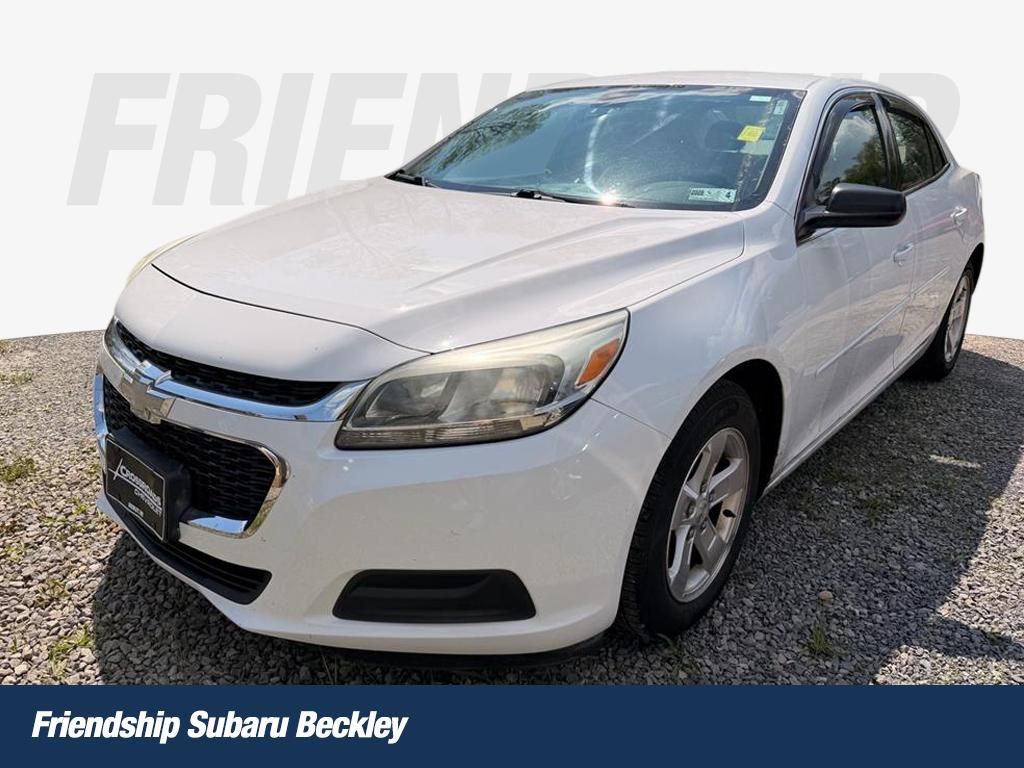 Summit White 2015 Chevrolet Malibu LS FWD Sedan Front-Wheel Drive 6-Speed Automatic Overdrive