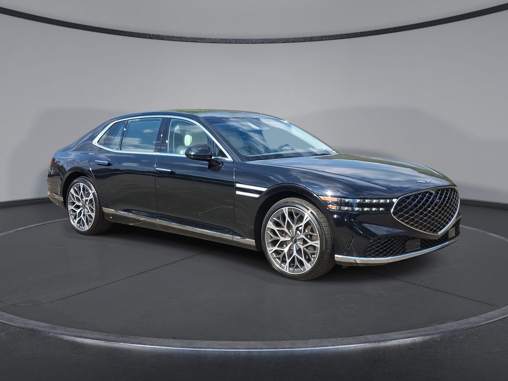 Maui Black 2026 Genesis G90 Sedan All-Wheel Drive 8-Speed Automatic