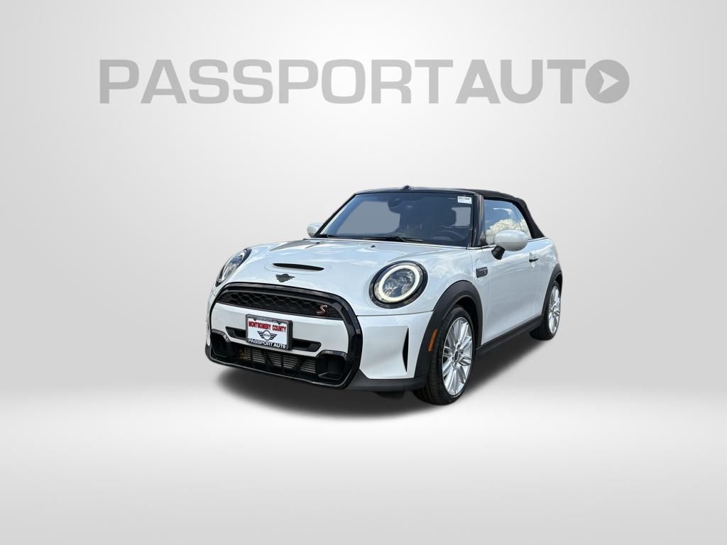 Nanuq White Metallic 2023 MINI Cooper S Convertible FWD Convertible Front-Wheel Drive Automatic