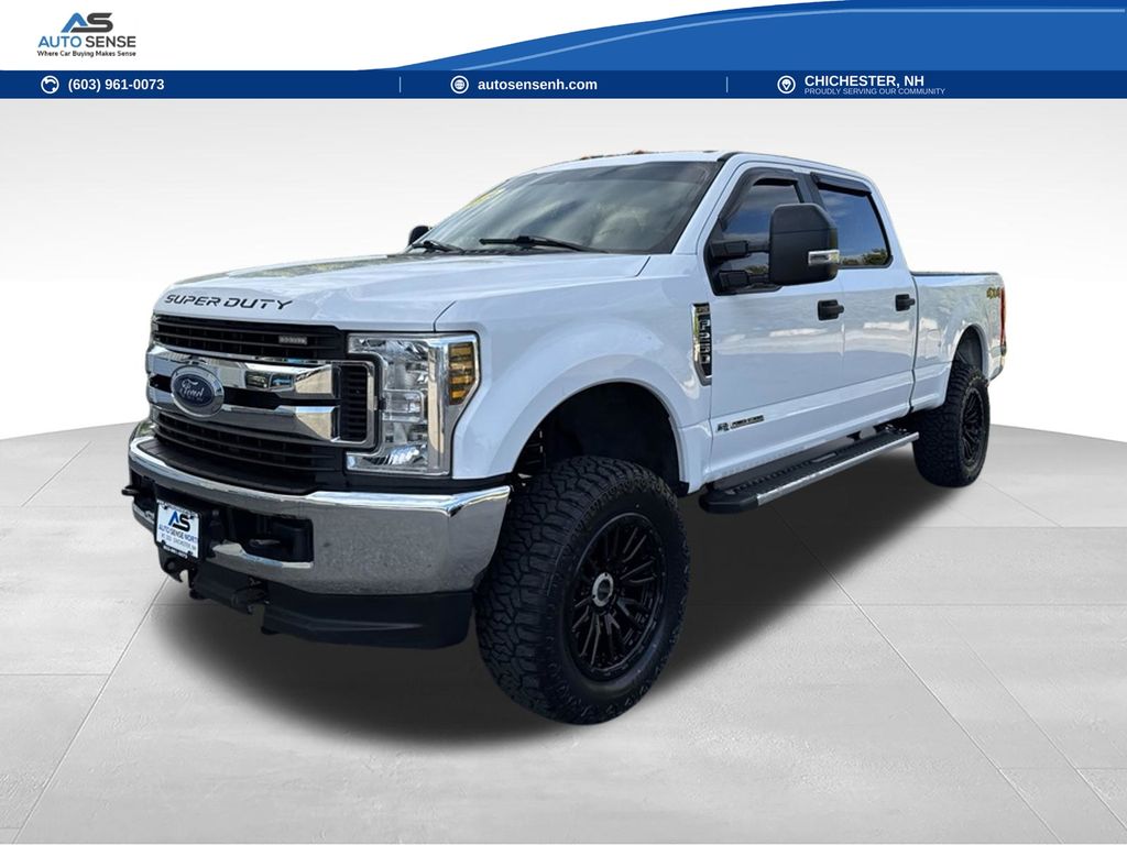 Oxford White 2019 Ford F-250 Super Duty Pickup Truck Four-Wheel Drive 6-Speed Automatic