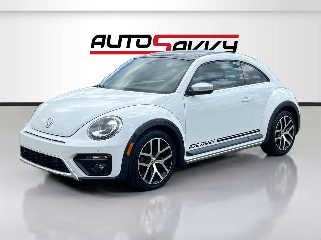 2017 Volkswagen Beetle 1.8T Dune White at Bravo Nissan