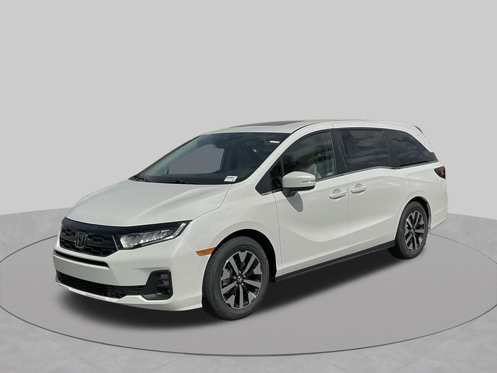 Platinum White Pearl 2026 Honda Odyssey Minivan Front-Wheel Drive Automatic