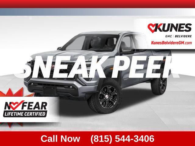 Volcanic Red Tintcoat 2026 GMC Canyon Pickup Truck Four-Wheel Drive 8-Speed Automatic