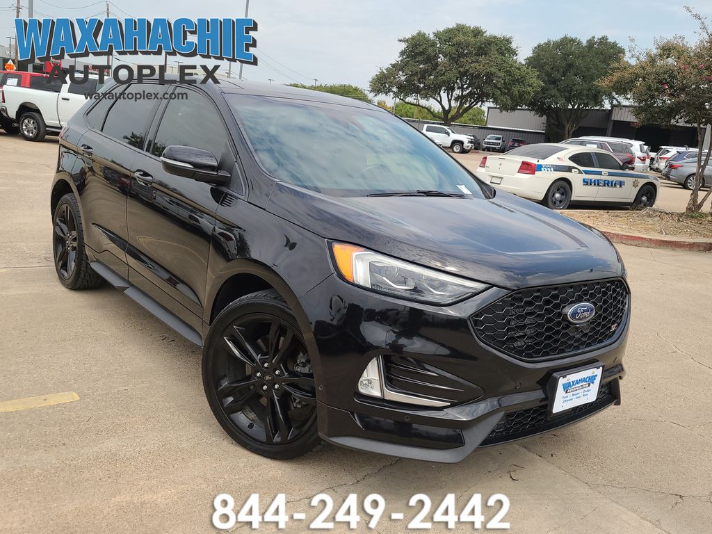 Black 2020 Ford Edge SUV / Crossover All-Wheel Drive 8-Speed Automatic