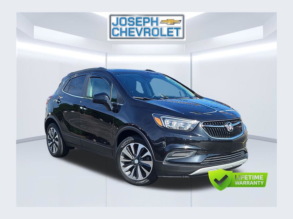 Black (Ebony Twilight Metallic) 2021 Buick Encore SUV / Crossover Front-Wheel Drive 6-Speed Automatic Overdrive