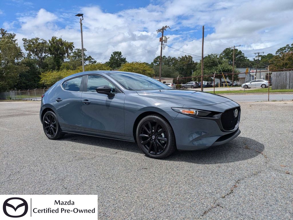 Polymetal Gray Metallic 2026 Mazda MAZDA3 Hatchback All-Wheel Drive 6-Speed Automatic
