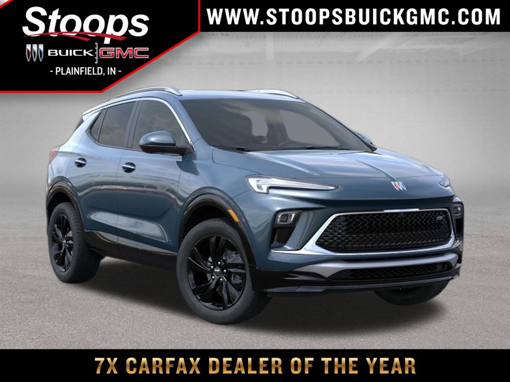 Ocean Blue Metallic 2026 Buick Encore GX SUV / Crossover All-Wheel Drive 9-Speed Automatic
