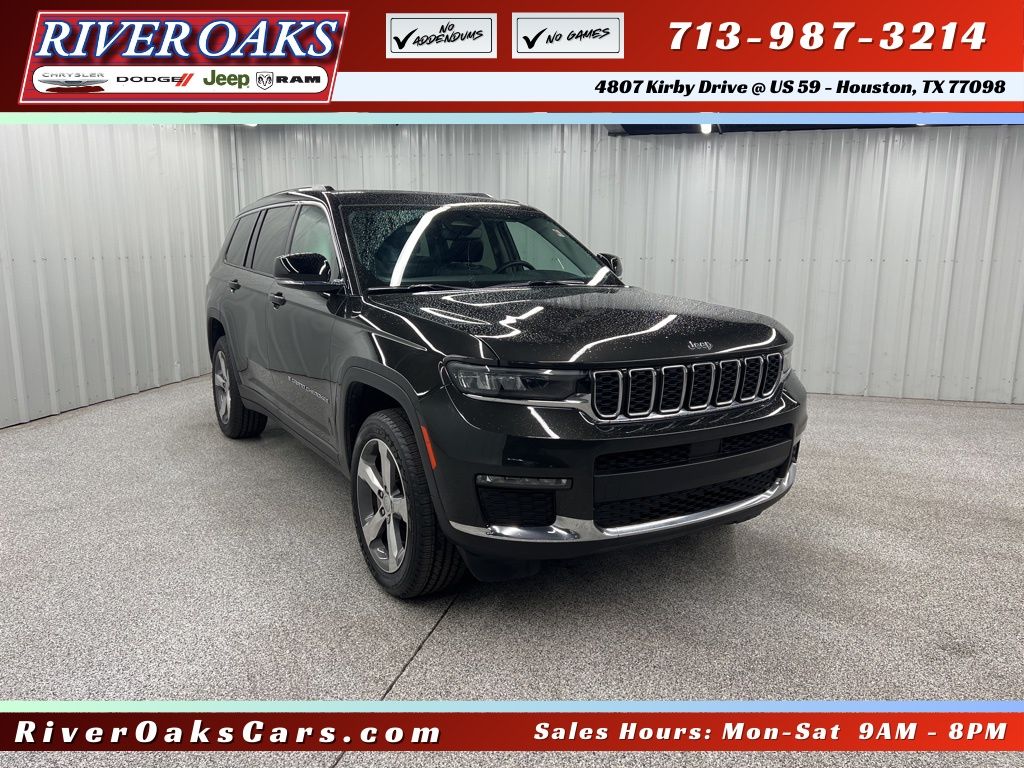 Rocky Mountain Pearlcoat 2022 Jeep Grand Cherokee L Limited 4WD SUV / Crossover Four-Wheel Drive 8-Speed Automatic