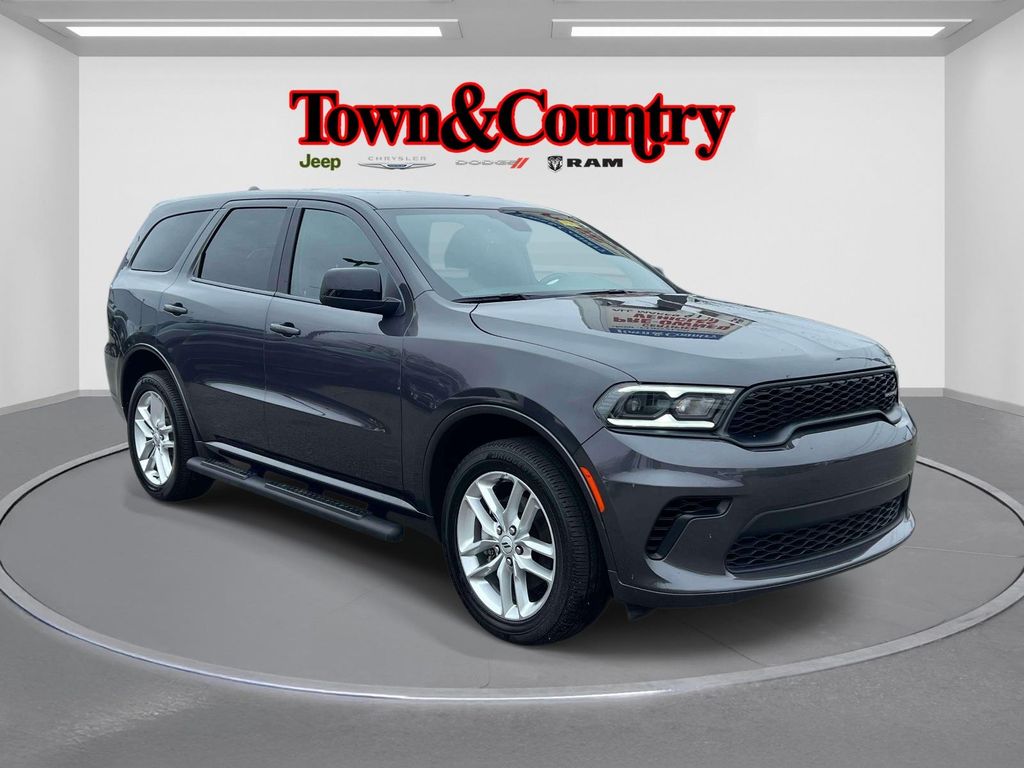 Vapor Gray 2025 Dodge Durango GT AWD SUV / Crossover All-Wheel Drive 8-Speed Automatic