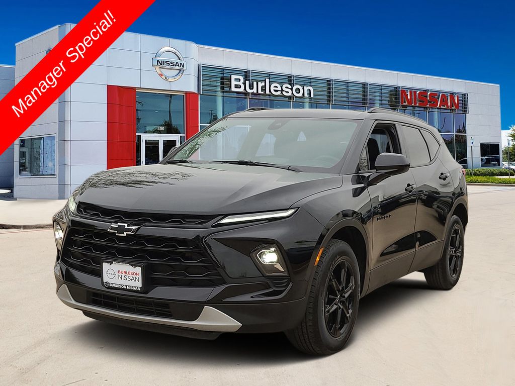 Black 2024 Chevrolet Blazer SUV / Crossover Front-Wheel Drive 9-Speed Automatic Overdrive