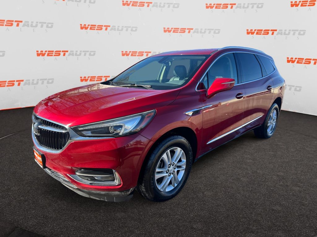 Red Quartz Tintcoat 2018 Buick Enclave Essence AWD SUV / Crossover Four-Wheel Drive 9-Speed Automatic
