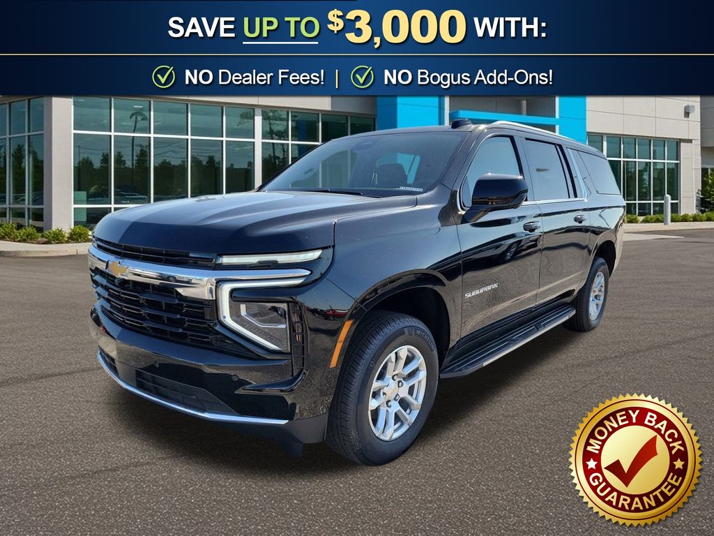 Black 2026 Chevrolet Suburban SUV / Crossover 4X2