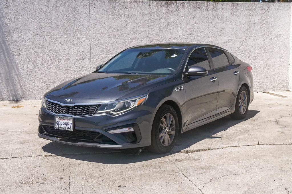 Gravity Gray 2020 Kia Optima Sedan Front-Wheel Drive 6-Speed Automatic