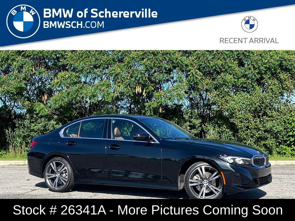 Black Sapphire Metallic 2024 BMW 3 Series 330i xDrive AWD Sedan All-Wheel Drive 8-Speed Automatic