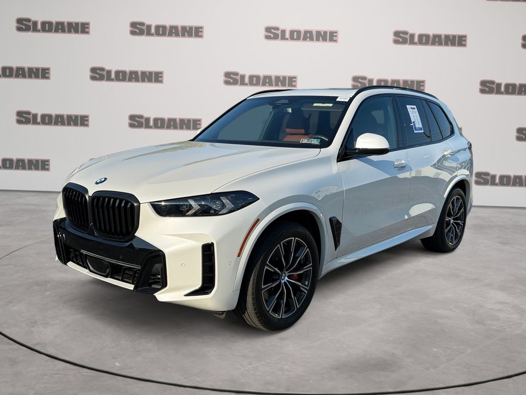Mineral White Metallic 2025 BMW X5 SUV / Crossover All-Wheel Drive 8-Speed Automatic