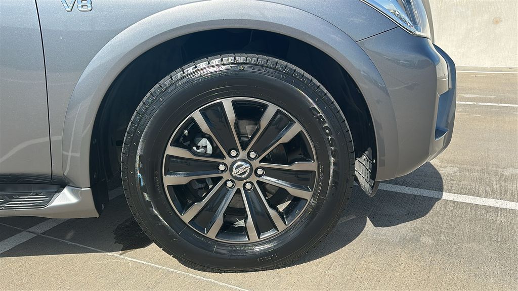 2018 Nissan Armada Platinum Gray at South Houston Nissan