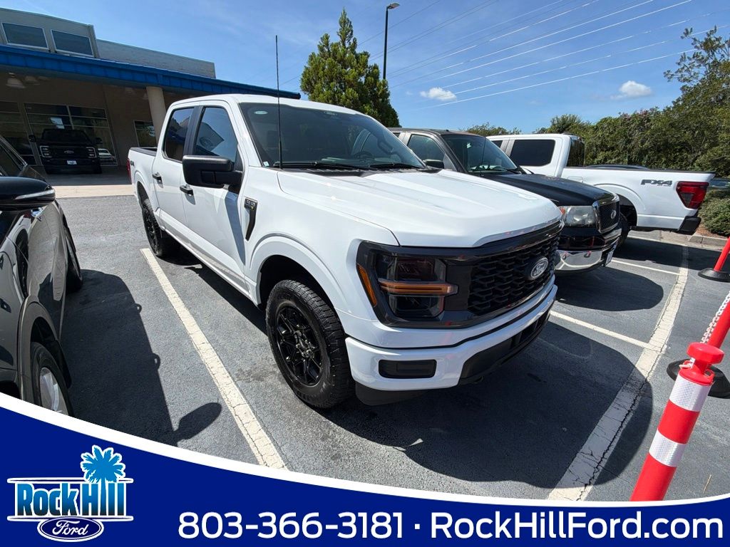 Oxford White 2025 Ford F-150 Pickup Truck Four-Wheel Drive Automatic