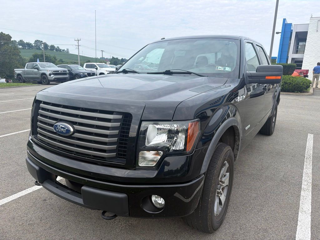 Black 2011 Ford F-150 Pickup Truck Four-Wheel Drive 6-Speed Automatic