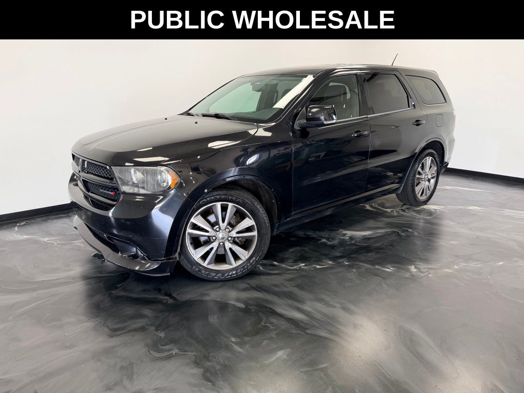 Brilliant Black Crystal Pearlcoat 2013 Dodge Durango SUV / Crossover All-Wheel Drive 6-Speed Automatic