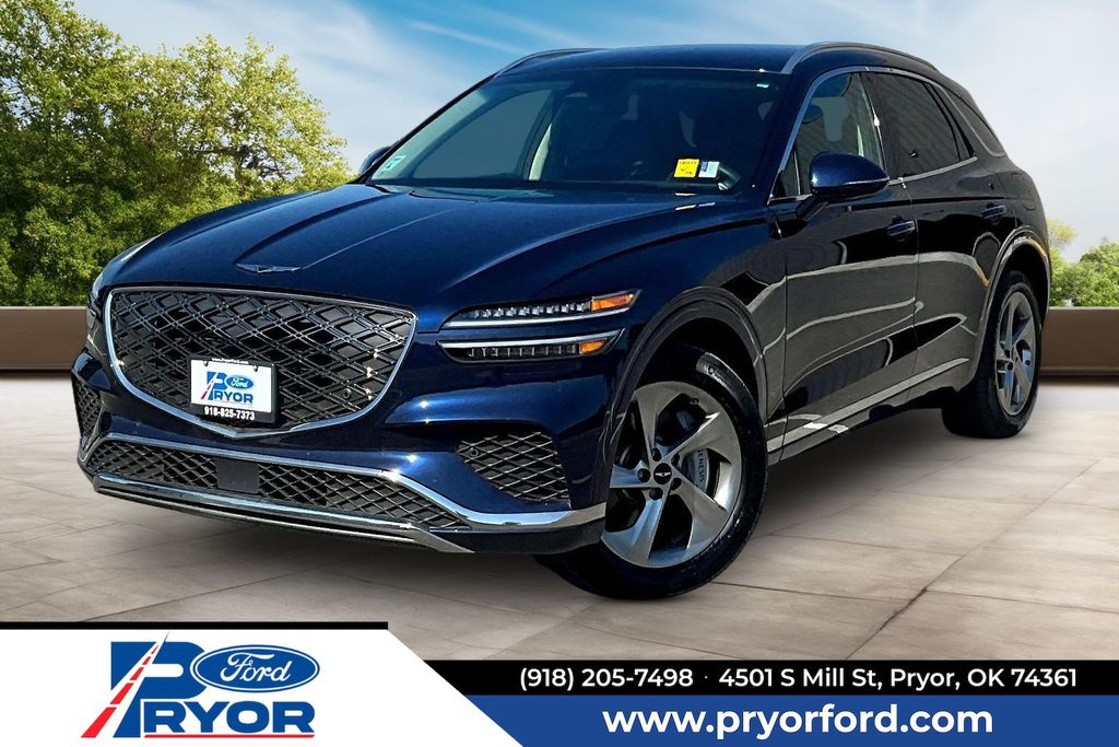 Capri Blue 2026 Genesis GV70 SUV / Crossover All-Wheel Drive 8-Speed Automatic