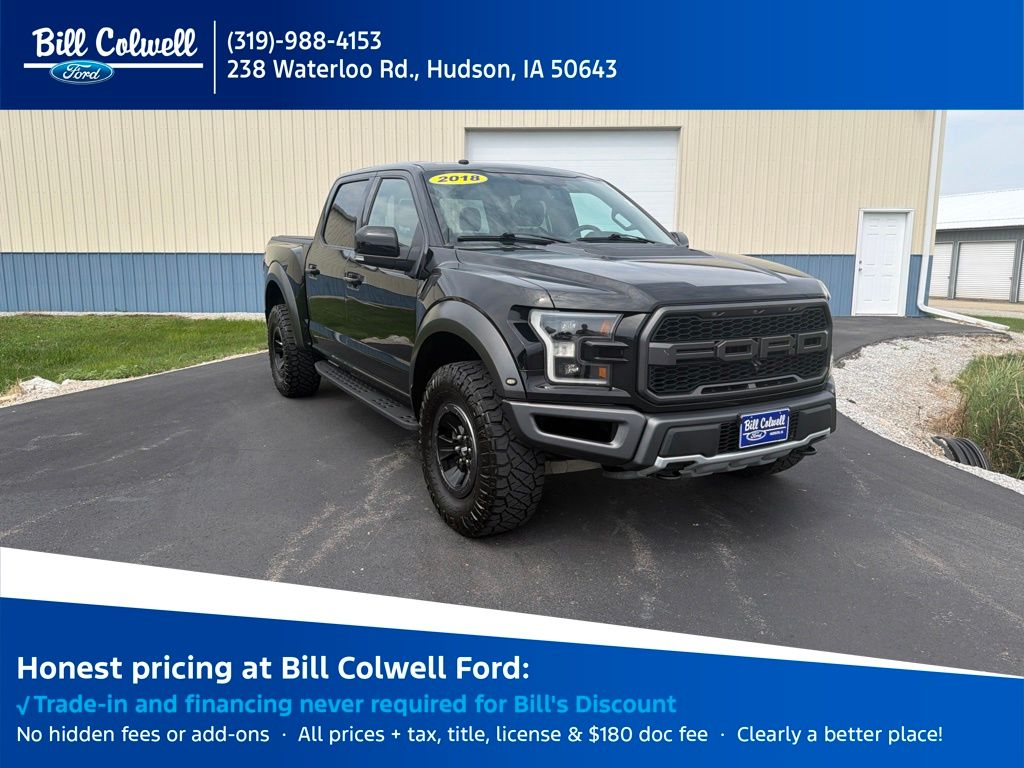 Shadow Black 2018 Ford F-150 Pickup Truck Four-Wheel Drive Automatic