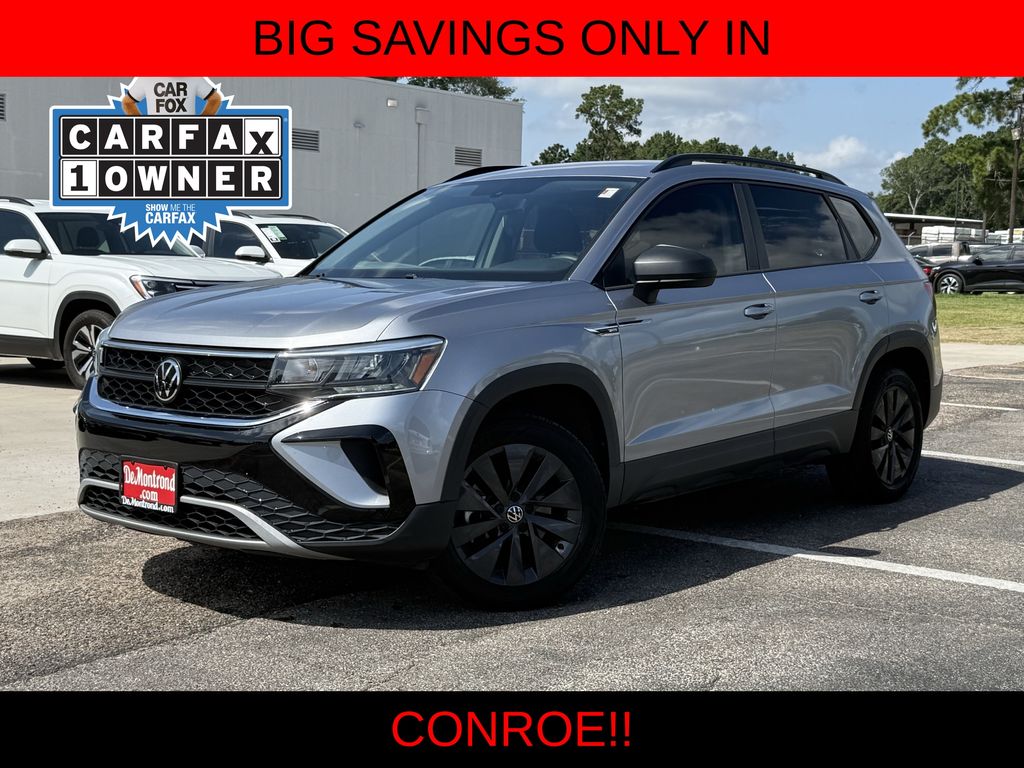 2023 Volkswagen Taos 1.5T S Silver at Bayway Chrysler Dodge Jeep Ram
