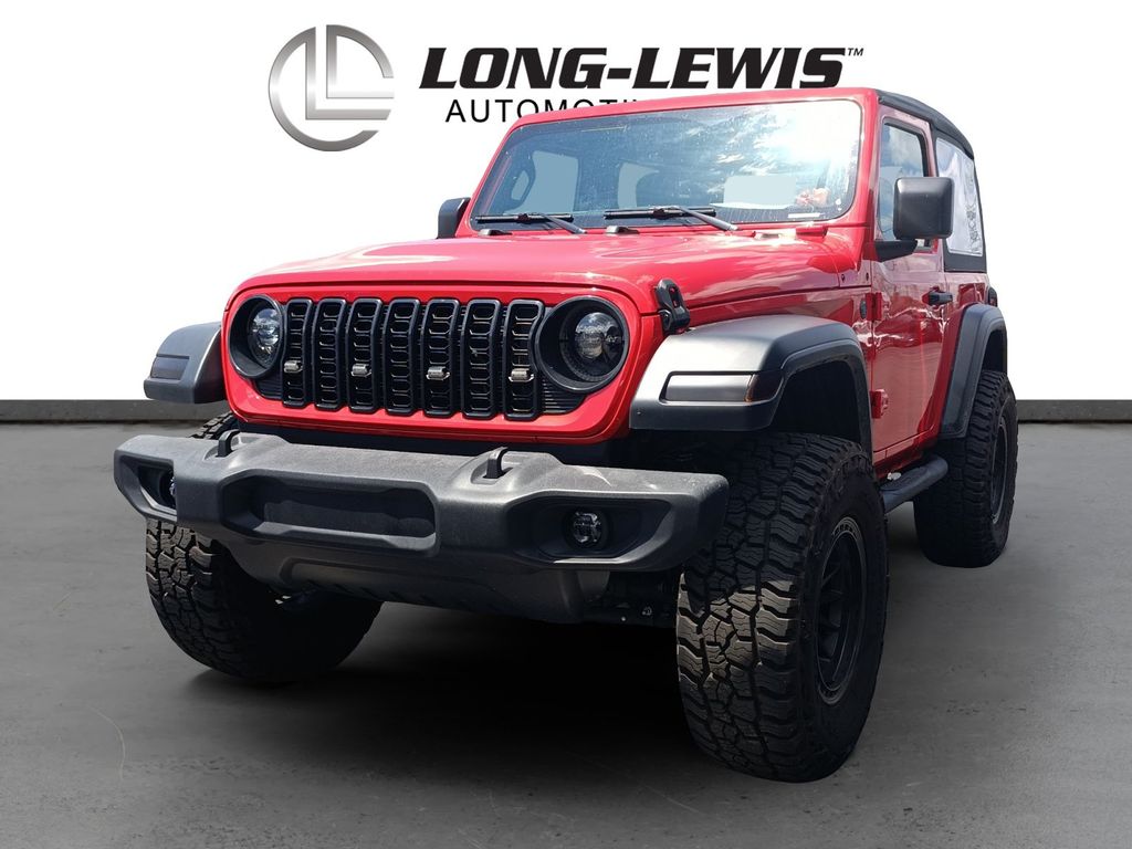 Firecracker Red Clearcoat 2025 Jeep Wrangler SUV / Crossover Four-Wheel Drive 8-Speed Automatic