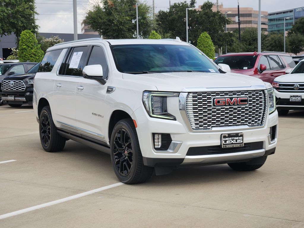 2023 GMC Yukon XL Denali White at Bayway Cadillac of The Woodlands