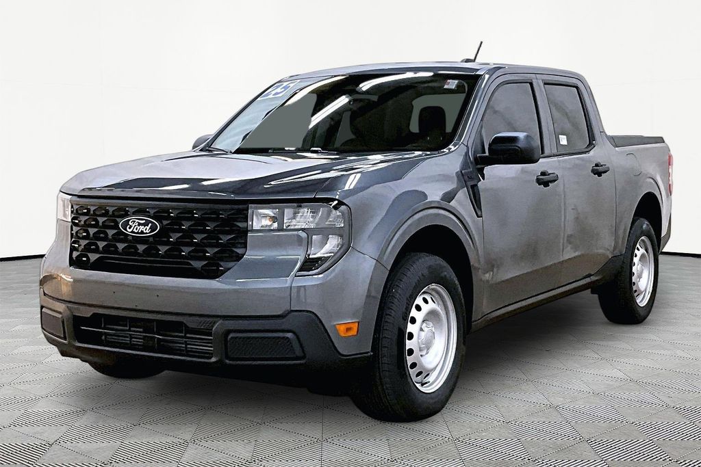 Gray Metallic 2025 Ford Maverick XL SuperCrew AWD Pickup Truck All-Wheel Drive 8-Speed Automatic