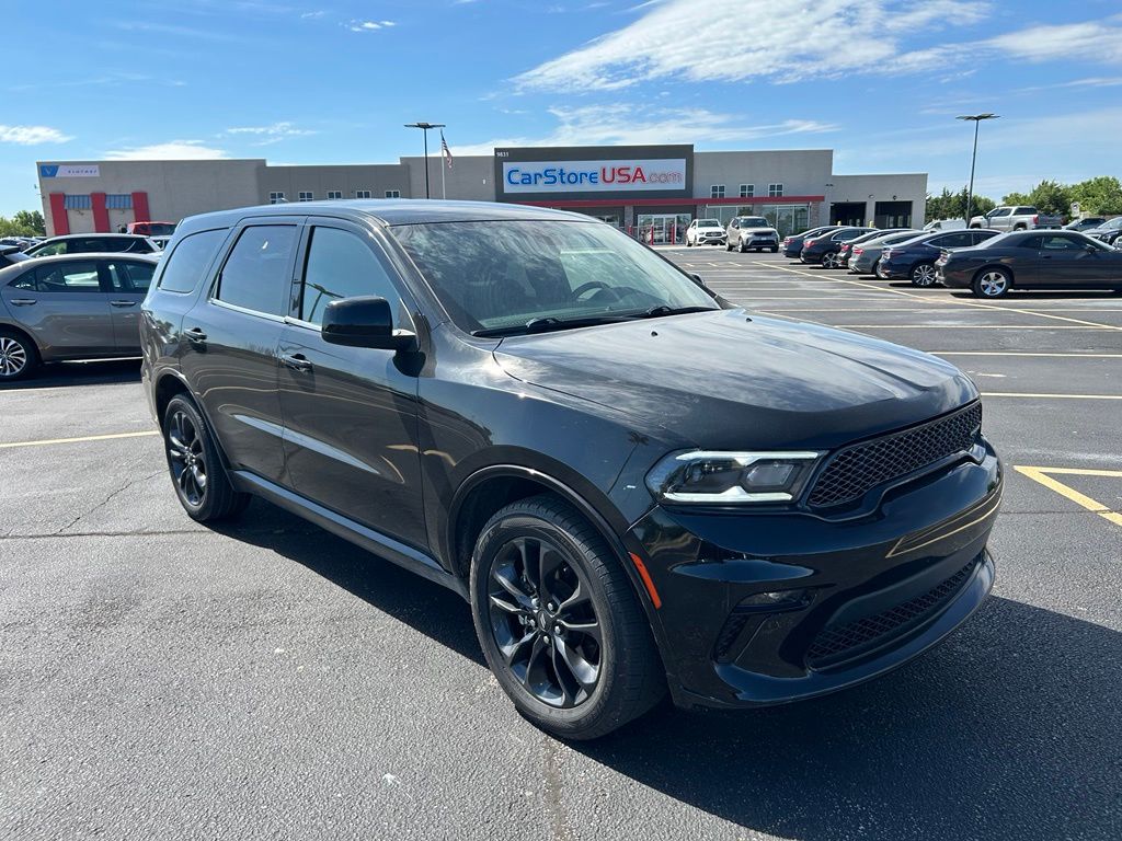 DB Black Crystal Clearcoat 2022 Dodge Durango SXT RWD SUV / Crossover Rear-Wheel Drive 8-Speed Automatic