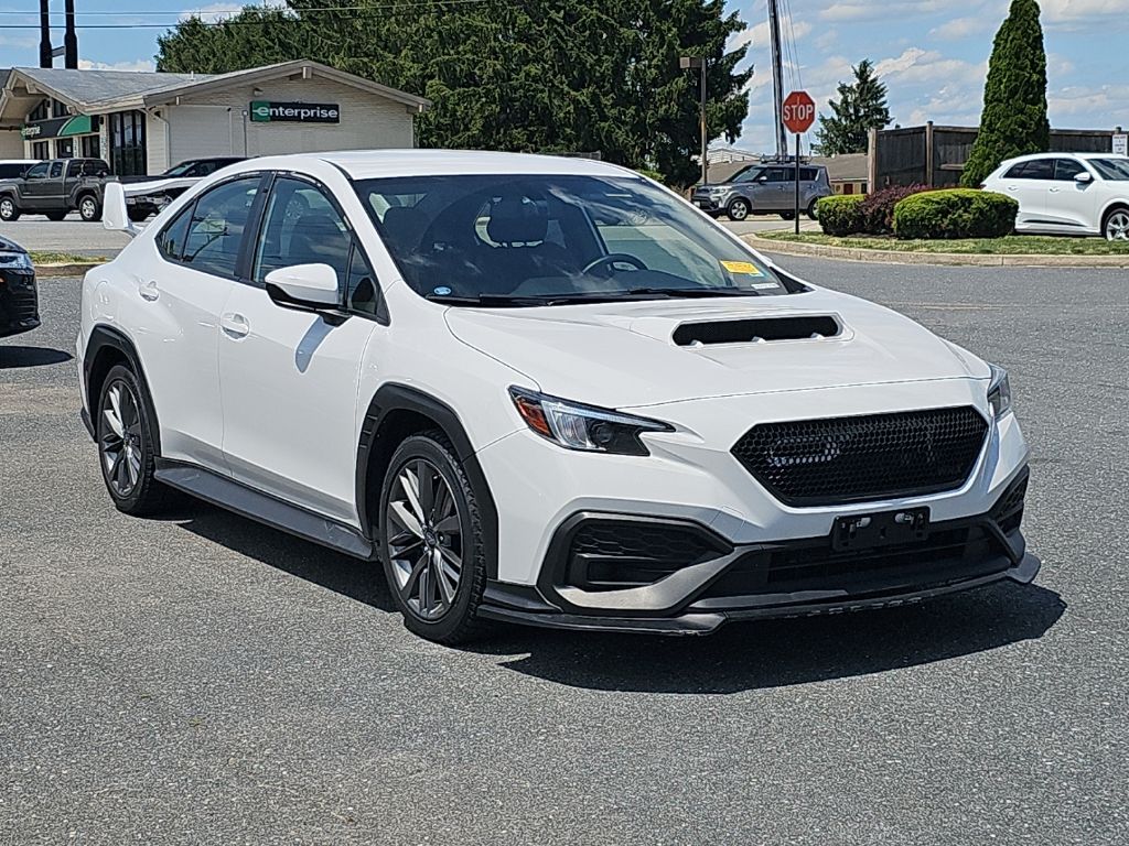 Ceramic White 2022 Subaru WRX AWD Sedan All-Wheel Drive 6-Speed Manual