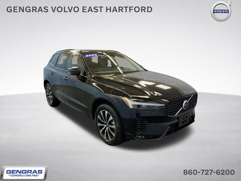 Onyx Black 2025 Volvo XC60 B5 Core Dark Theme AWD SUV / Crossover All-Wheel Drive Automatic