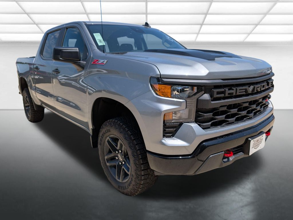 Sterling Gray Metallic 2026 Chevrolet Silverado 1500 Pickup Truck Four-Wheel Drive Automatic