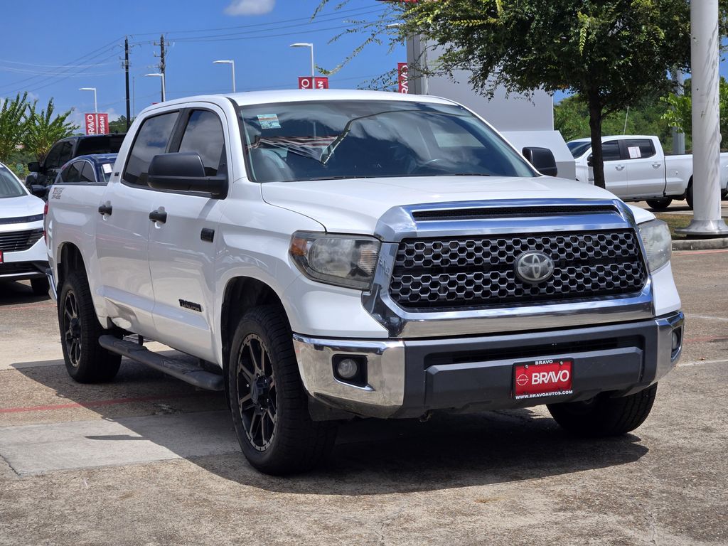 2020 Toyota Tundra SR5 White at Toyota of Victoria