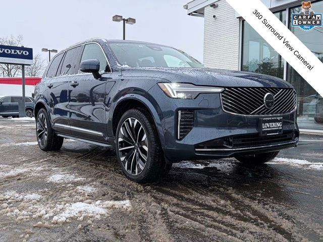 Blue 2025 Volvo XC90 B5 Plus Bright Theme 7-Passenger AWD SUV / Crossover All-Wheel Drive Automatic