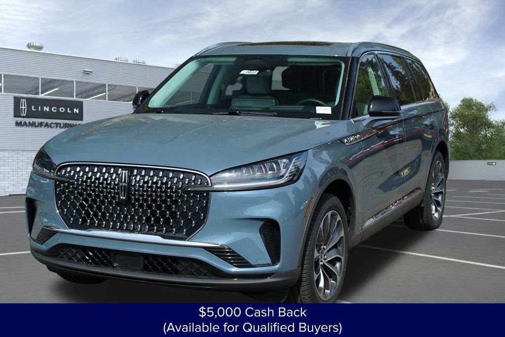 Blue Metallic 2026 Lincoln Aviator SUV / Crossover All-Wheel Drive Automatic
