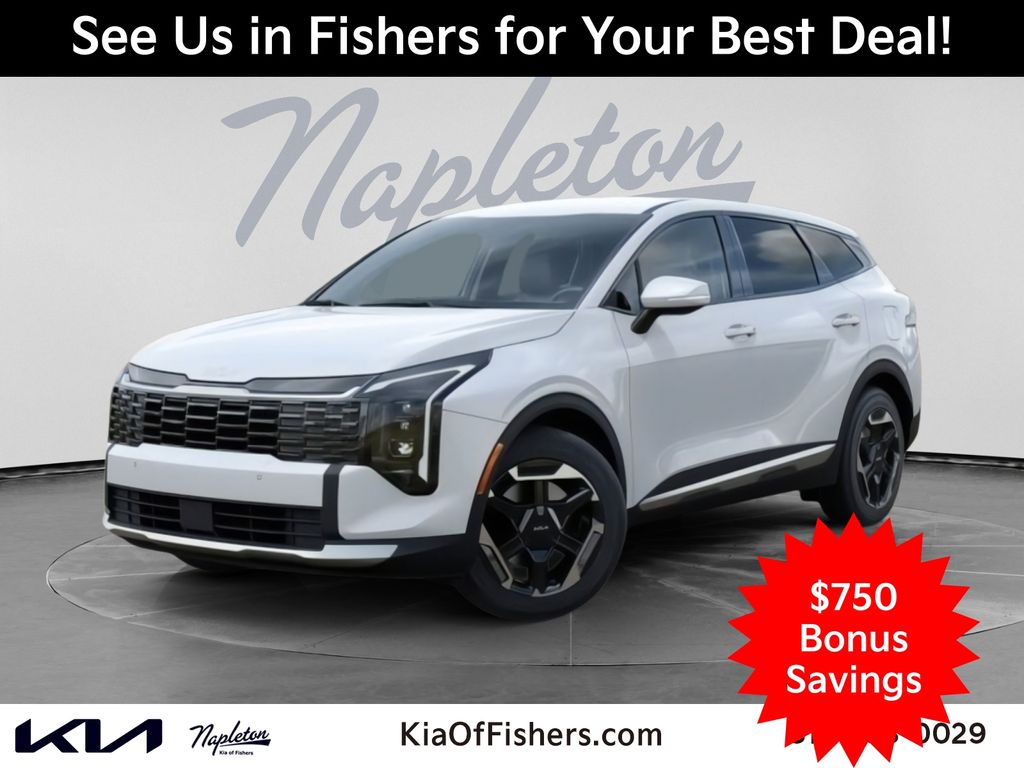 Snow White Pearl 2026 Kia Sportage Hybrid SUV / Crossover All-Wheel Drive 6-Speed Automatic
