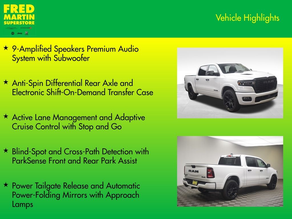 new 2026 Ram 1500 car, priced at $59,984
