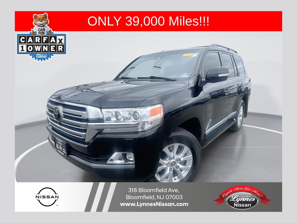 Black 2019 Toyota Land Cruiser SUV / Crossover All-Wheel Drive 8-Speed Automatic