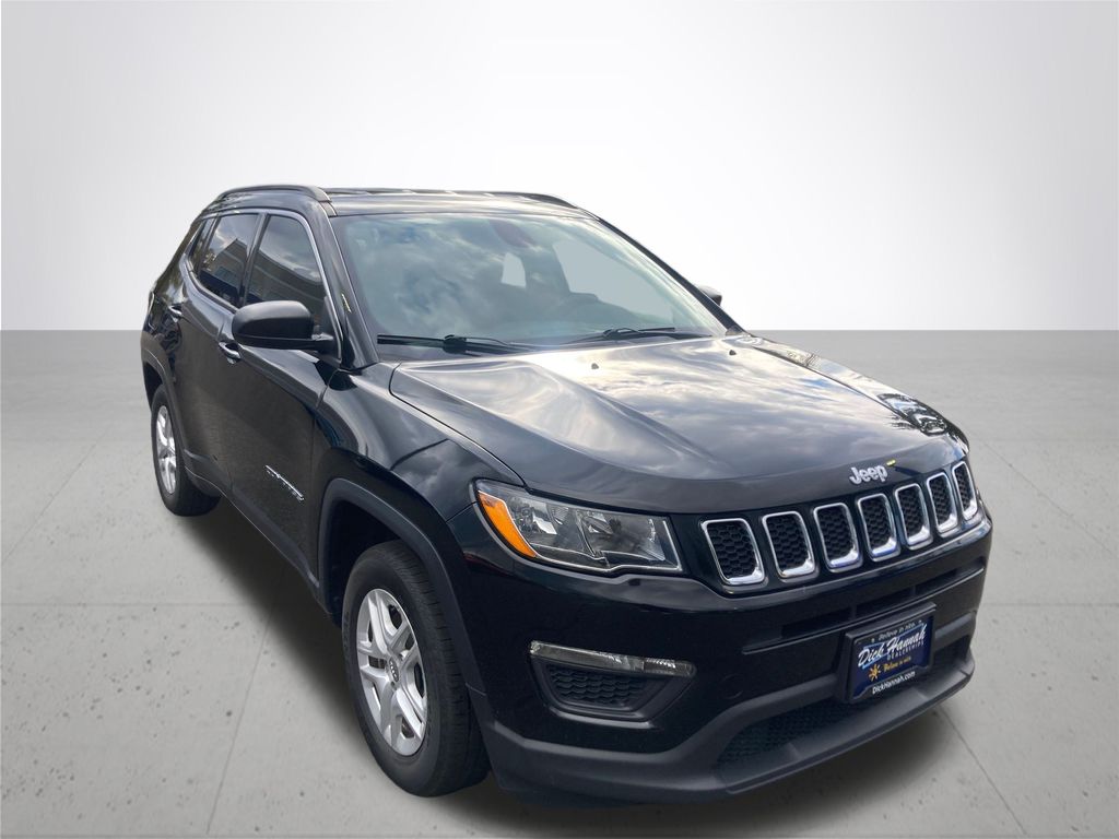 Used 2020 Jeep Compass Sport with VIN 3C4NJCAB2LT114917 for sale in Gladstone, OR