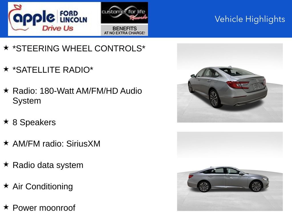 2020 Honda Accord Hybrid EX