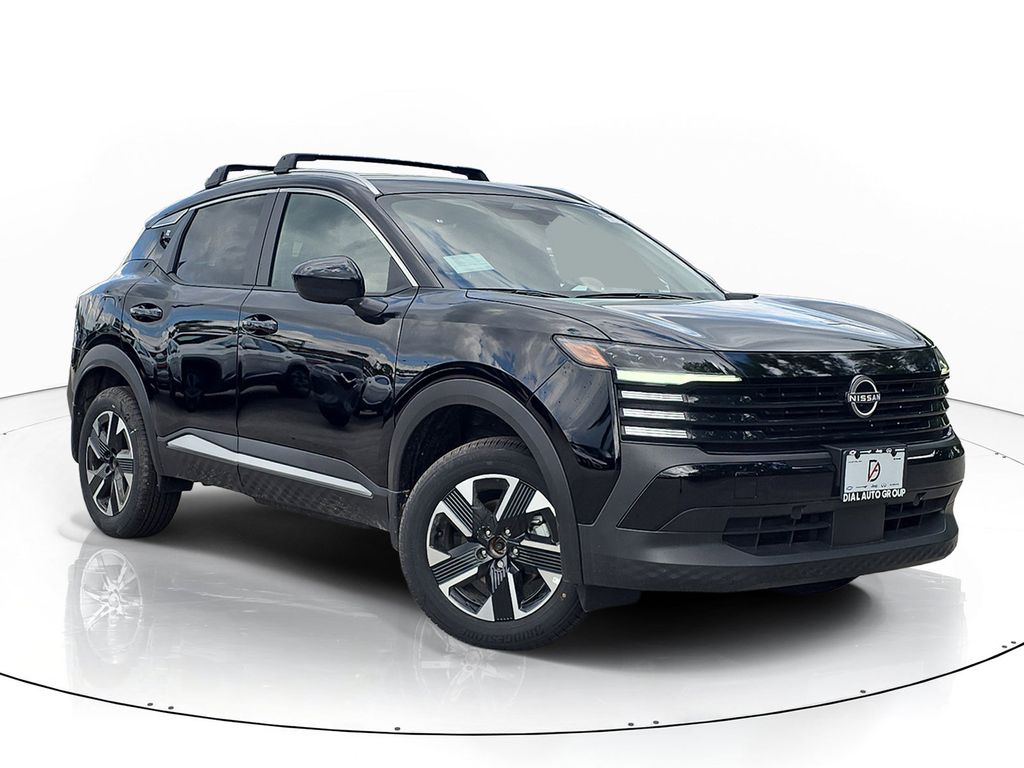 Super Black 2026 Nissan Kicks SUV / Crossover All-Wheel Drive Continuously Variable Transmission