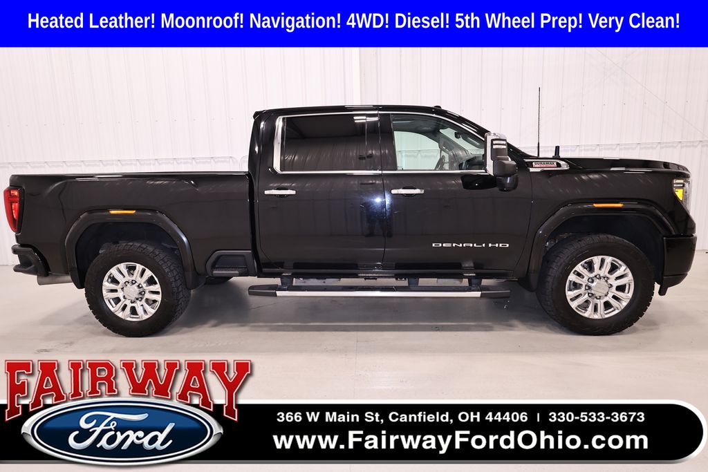 Onyx Black 2020 GMC Sierra 2500HD Pickup Truck Four-Wheel Drive Automatic