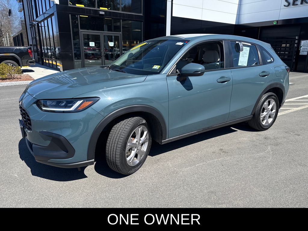 Blue 2024 Honda HR-V LX AWD SUV / Crossover All-Wheel Drive Continuously Variable Transmission