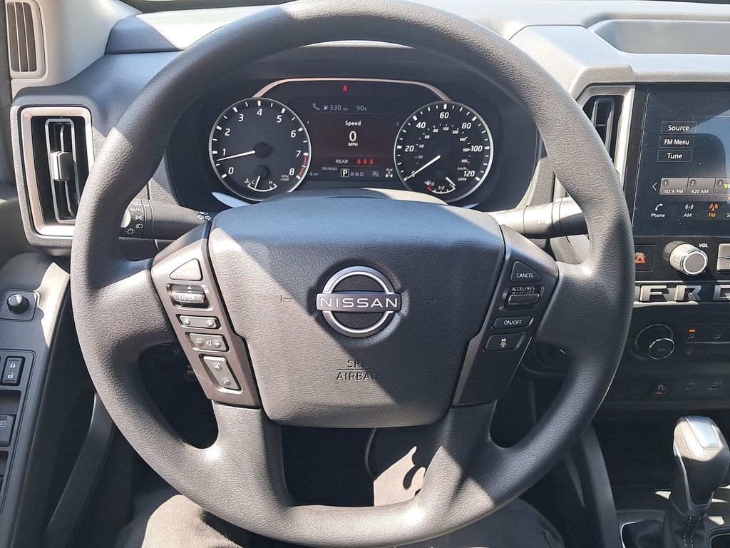 2026 Nissan Frontier SV White at John Sisson Motors