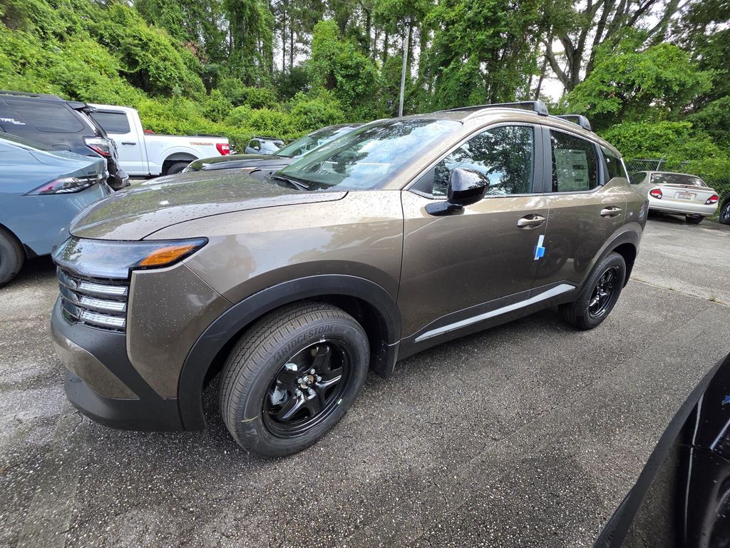 Brown (Canyon Bronze Metallic) 2026 Nissan Kicks SV FWD SUV / Crossover Front-Wheel Drive Continuously Variable Transmission