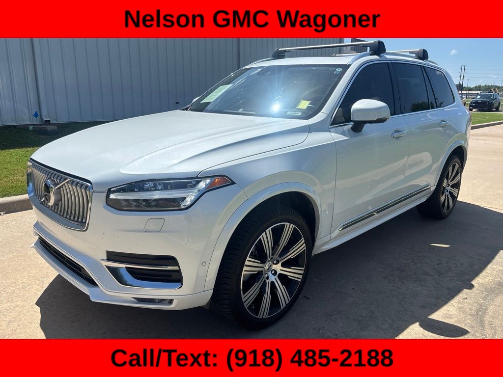 Crystal White Metallic 2021 Volvo XC90 SUV / Crossover All-Wheel Drive Automatic