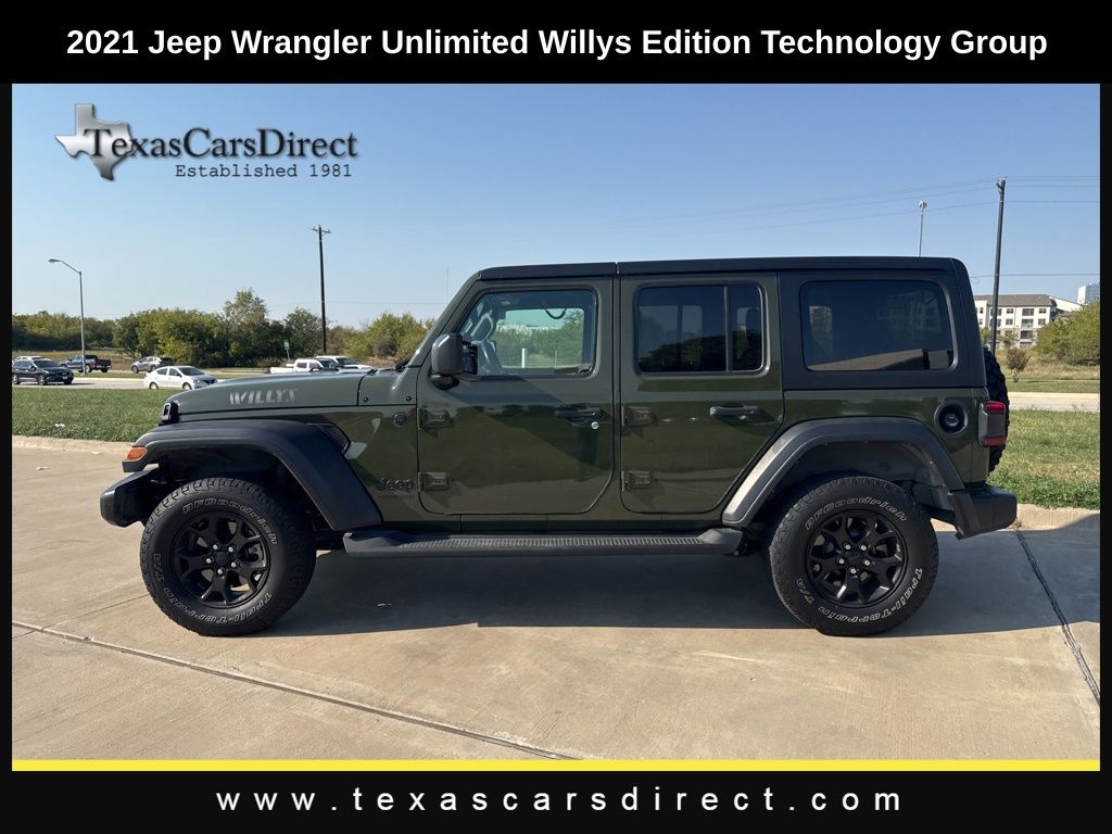 2021 Jeep Wrangler Unlimited Willys 14